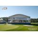 Double Decker Tents Two Floor Tents  with Glass Wall , Two Floor Marquees for Golf Events