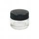 Ultra - Hygienic Glass Concentrate Jars Clear , White , Black , Frosted Color