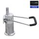 Oil Pump Steel Barber Chair Parts Electroplated Stroke 85mm Beauty Salon Chair Base