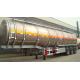 CIMC Semi Truck And Trailer 6 Axles 120 Tons In Blue High Strength Steel