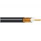 PVC Jacket 50 Ohms Coaxial Cable , 50 Ohm Cable C-50-6-1 Copper Wire Braided Coaxial Cable