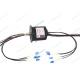 IP51 Integrated Slip Ring Combined Power Signal And Fiber Optic Rotary Joint