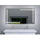 Wall Mounted LED Anti Fog Bathroom Mirror For Hotel LED Behind Mirror