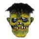 Frankenstein Movie Costume Masks Green Rubber Latex With Wig