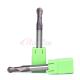 3/4 3/32 3/8 Ball Nose End Mill For Engraving Silicon Dioxide Titanium Nitride Coating
