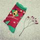Christmas deer patterned design cosy cotton sweat-absorbent winter dress socks for women