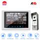 Multi Apartment/villa video doorbell connect 2 outdoor cameras 6 indoor monitors video intercom room to room