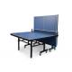 Single Folding Indoor Table Tennis Table Easy Install MDF Material With Post /