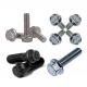 Plain Finish M8 Flange Titanium Bolts Perfect for in Various Industrial Machines