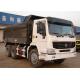6x4 HOWO Heavy Duty Dump Truck , Commercial Heavy Tipper Trucks LHD / RHD