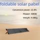 60W/100W/120W/200W/300W/400W Flexible Monocrystalline Silicon Solar Panel for Power Supply
