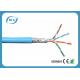 SFTP Cat5e Lan Cable Braiding Shielded Ethernet 24AWG CU CCAG CCA Wire HDPE Insulation