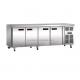 Commercial Working Bench Air Cooling Under Counter Refrigerator Freezer