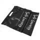 14x17 Black poly mailers with die-cut handle,plastic handle carry bags, handle plastic bags,mailing bag with handle