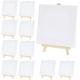 Small Canvas Painting Set For Beginners , Art Stretched Canvases Panels Pack With Easel