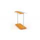 Practical Wooden Garment Display Stand Space Saving Sliver Metal Hanging Customized