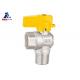 Aluminum Handle 1.6MPa Male X Female Ball Valve Dn15 16 Bar