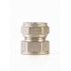 Antiwear Stable Chrome Pipe Nipple , Nontoxic Brass Inverted Flare Fittings