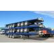 13m Extendable air suspension 60t Flat Bed Semi Trailer for transporting 20ft 40ft 45ft