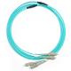 FC Fiber Optic Patch Cord OM3 Outer Diameter 2.0-3.0mm For Surveillance Camera Indoor Computer WLAN LAN