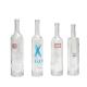 500ml Empty Vodka Spirit Liquor Blue Spray Bottle for Beverage Packaging Solution