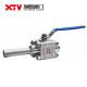 Manual Forged Steel High Pressure Internal Thread Extended Butt Welded Ball Valve