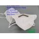 Adjustable Nose Piece Disposable N95 Mask , Moisture Proof Surgical Mask 3 Ply