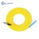 UPC FC To SC Fiber Patch Cord Single Mode Ceramic Ferrule