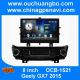 Ouchuangbo Geely GX7 2015 autoradio DVD gps navi stereo with BT MP3 RDS Russian menu
