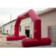 High Strength Red Custom Inflatable Arch CE / UL Air Blower Easy Operation
