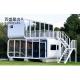 Villa 20ft 40ft Outdoor Modern Popular Prefab House Tiny House Mobile Working House Office Pod Apple Cabin