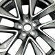 18x8 Grey Machined Wheel For Toyota Corolla 2019-2022 OEM Rim