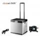 Trolley Handle Portable Fridge Freezer , Car Refrigerator With Compressor