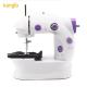 Easy to Operate Sewing Machine Mini Portable Household with Night Light and Foot Pedal