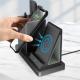 OEM Washable Wireless Charging Pen Holder , 10W Desk Organizer With Wireless Charger