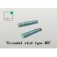 Threaded Stud Type MPF Stainless Steel Weld Studs For Drawn Arc Stud Welding