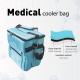 30L Capacity Soft Sided Cooler Insulated Medical Cooler With Pearl Wool Material