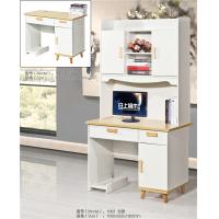 MDF Contemporary Computer Table With Storage Cabinet Large Capacity