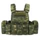Ruin Camo 1000D Polyester Military Tactical Vest Adjustable Waist Wear-resistant