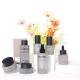Luxury Round Skincare Glass Bottle For Cosmetic Cream Toner Lotion