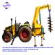 Hydraulic Vibrating Pile Driver Pole Erection Machine With 150-2000mm Drilling Diameter