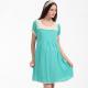 Blue Color Womens Maternity Clothes Pregnancy Summer Dresses Above Knee