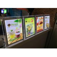 Table Stand LED Light Box Frame Sign Lightbox Illuminated Menu Boards RoHs Standards