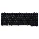 Easy Cleaning PC Laptop Keyboard Wired Type Potable Black Color Spainish Layout