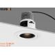 10W Hotel Room LED Recessed Downlight , Adjust Indoor LED Ceiling Light Cool White