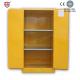 Fireproof Chemical Storage Cabinet With Zinc Lever Lock , Galvanized Shelves