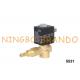 Natural Coal Gas Adjustable Flow Brass Solenoid Valve 5531 CEME Type 220V AC 24V DC