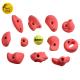 GeckoKing Set of 11 Polyurethane Climbing Holds for Adult Rock Walls Durable and Materials