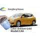 Brilliant Gold Refinish Car Paint Repair UV Resistant Weatherproof