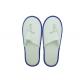 Brushed Fabric Disposable Anti Skid Airline Slippers Hotel White Disposable Slipper